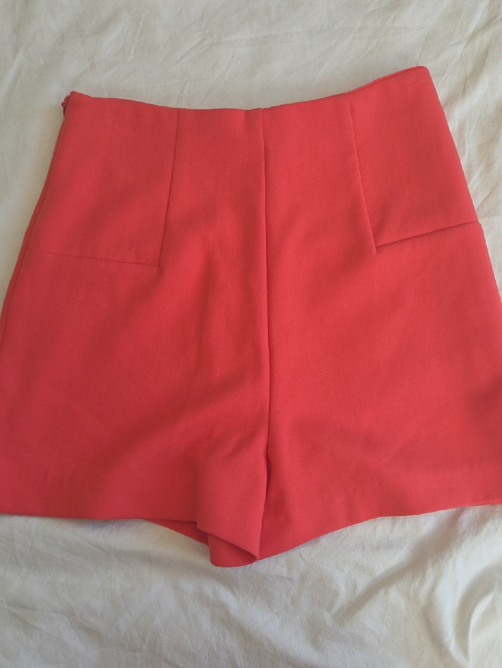 Zara Trafaluc High Waisted Short Shorts Hot Pink Small - Picture 6 of 6